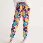 Colorful Honeycomb Women's Track Pants