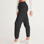 Dark Geometric Visions Women's Track Pants