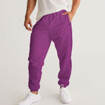 Purple Pixeles Men's Track Pants