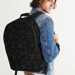 Stoner Marijuana Cannabis Leaves Large Backpack