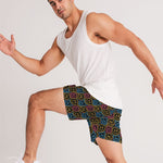 Drippy Smiley Faces Men's Jogger Shorts