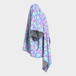 Holographic Mermaid Scales Kimono Robe - Mind Gone