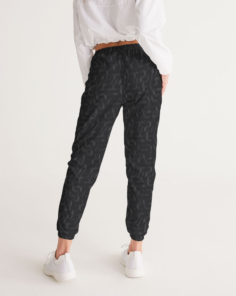 Dark Geometric Visions Women's Track Pants