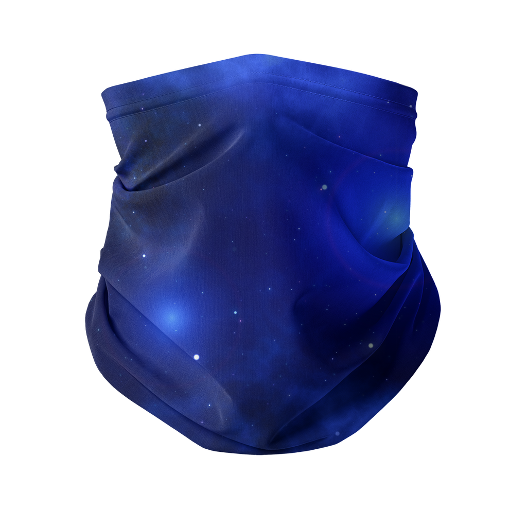 Blue Galaxy Constellation Neck Gaiter - Mind Gone