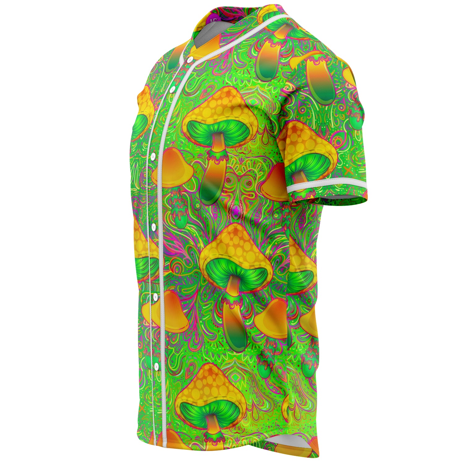 Trippy Psychedelic Baseball Jersey - Mind Gone