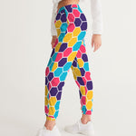 Colorful Honeycomb Women's Track Pants