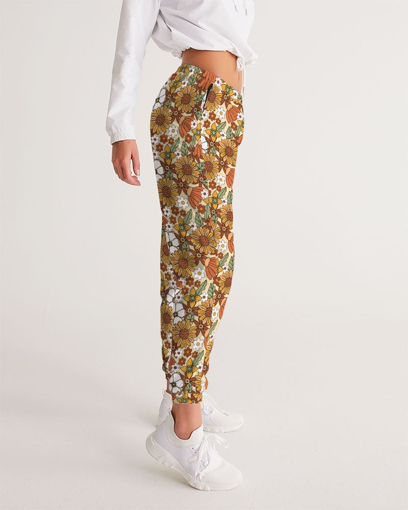 Retro Flower Power Women's Track Pants