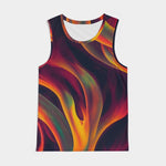 Trippy Fire Flow Men's Sports Tank