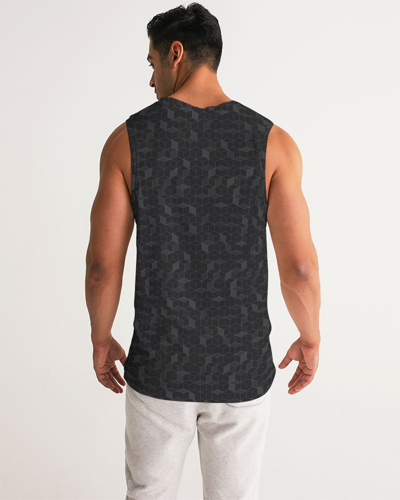 Dark Geometric Visions Men's Sports Tank