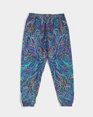 Psychedelic Blue Love Men's Track Pants