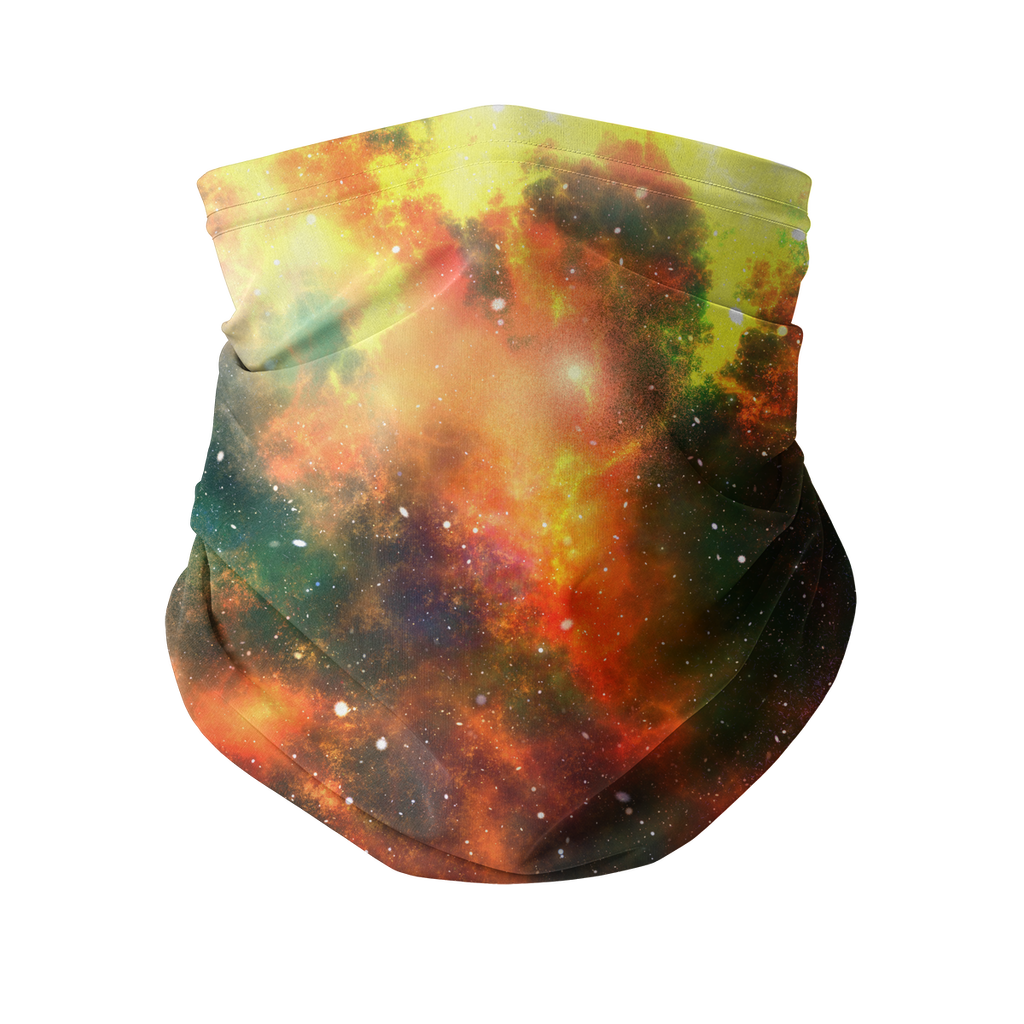 Spooky Space Cosmic Explosion Neck Gaiter - Mind Gone