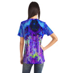 Blue Trippin Unisex T-Shirt - Abstract Paint Shirt - Mind Gone