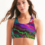 Space Cosmos Fantasy Women's Seamless Sports Bra