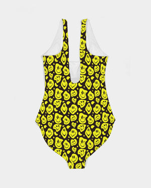 Melting Faces Women's One-Piece Swimsuit