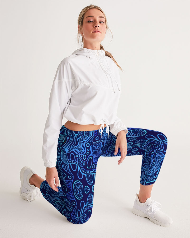 Blue Psychedelic Trance Women's Track Pants