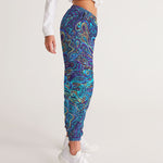 Psychedelic Blue Love Women's Track Pants