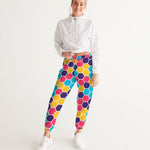 Colorful Honeycomb Women's Track Pants