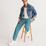 Trippy Teal Trance Men's Track Pants