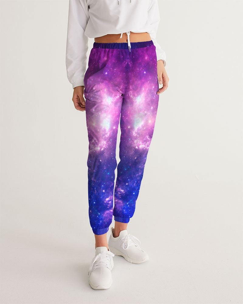 Purple Galaxy Women's Track Pants