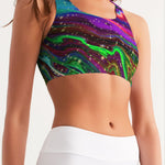 Space Cosmos Fantasy Women's Seamless Sports Bra