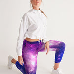 Purple Galaxy Women's Track Pants