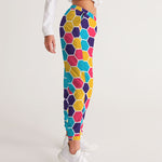 Colorful Honeycomb Women's Track Pants