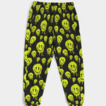 Drippy Melting Smiley Faces Aesthetic Men's Track Pants