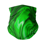 Green Marble Neck Gaiter