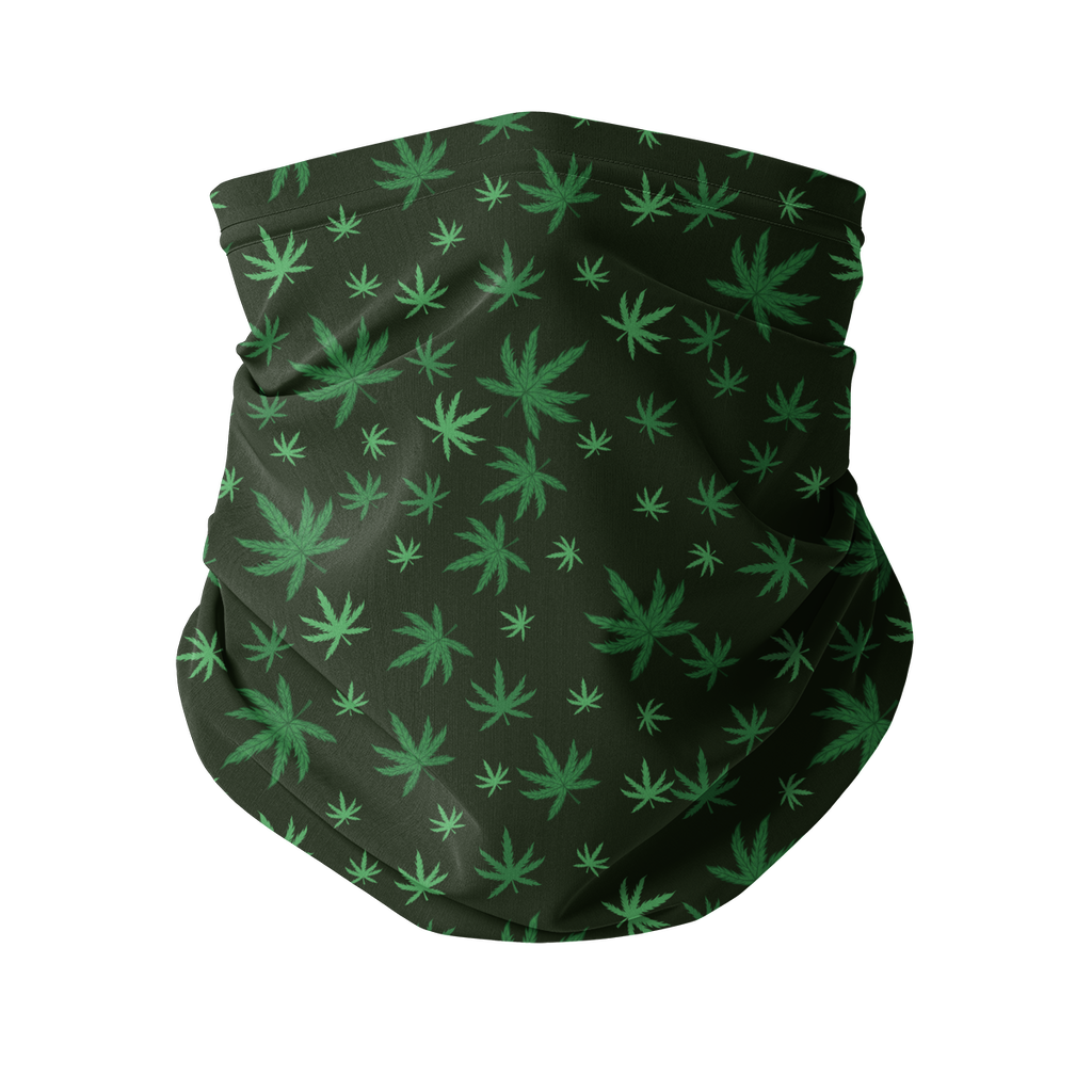 Kush Weed Neck Gaiter