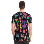 Neon Shrooms Unisex T-Shirt - Psychedelic Magic Mushrooms - Mind Gone