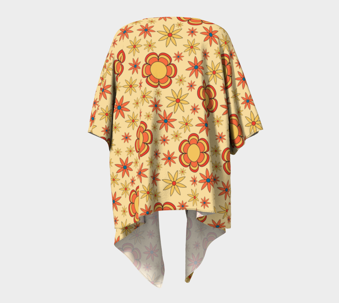 Groovy 70s Bohemian Kimono Wrap