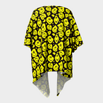 Melting Smiley Face Rave Duster Kimono