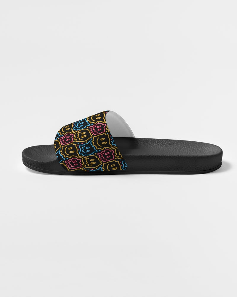 Drippy Smiley Faces Men's Slide Sandal