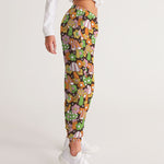 Retro Hippie Mushrooms Women's Track Pants