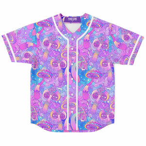 Trippy Magic Mushrooms Rave Jersey