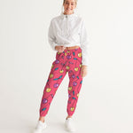 Cherry Pink Pattern Women's Track Pants