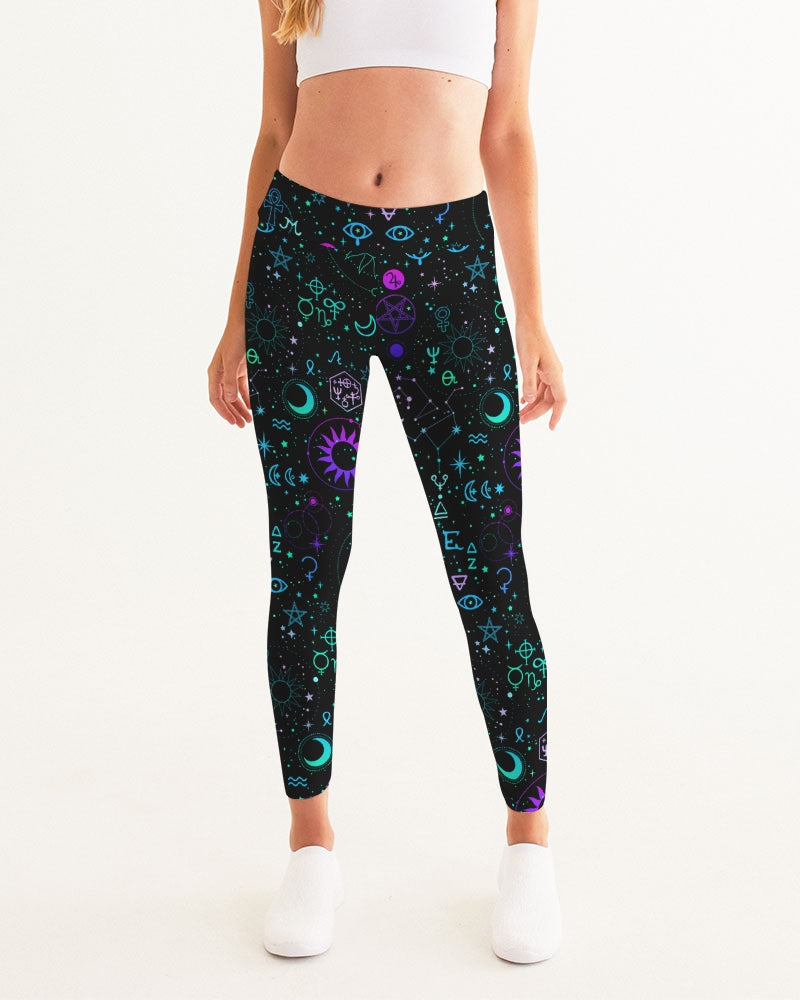 Magical Bright Alchemical Cosmic Women's Yoga Pants