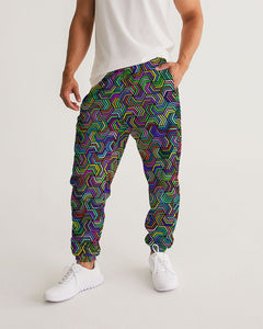 Trippy Isometric Men's Track Pants