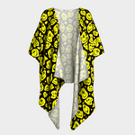 Melting Smiley Face Rave Duster Kimono