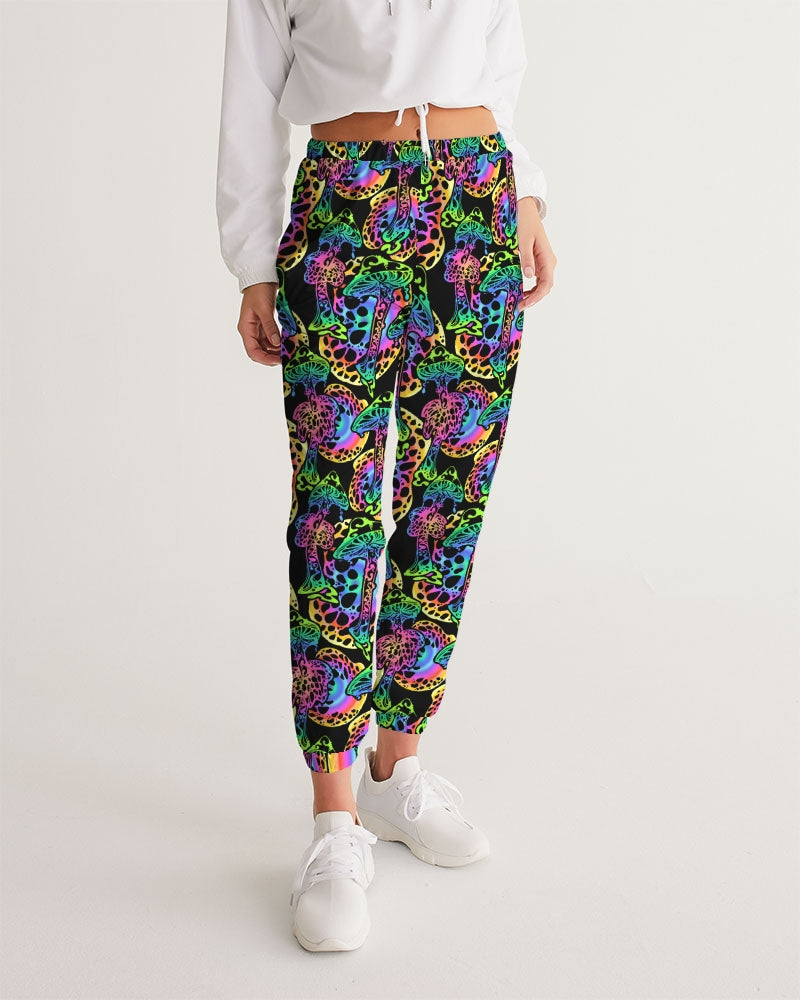 Glowing Psychedelic Mushrooms Women's Track Pants