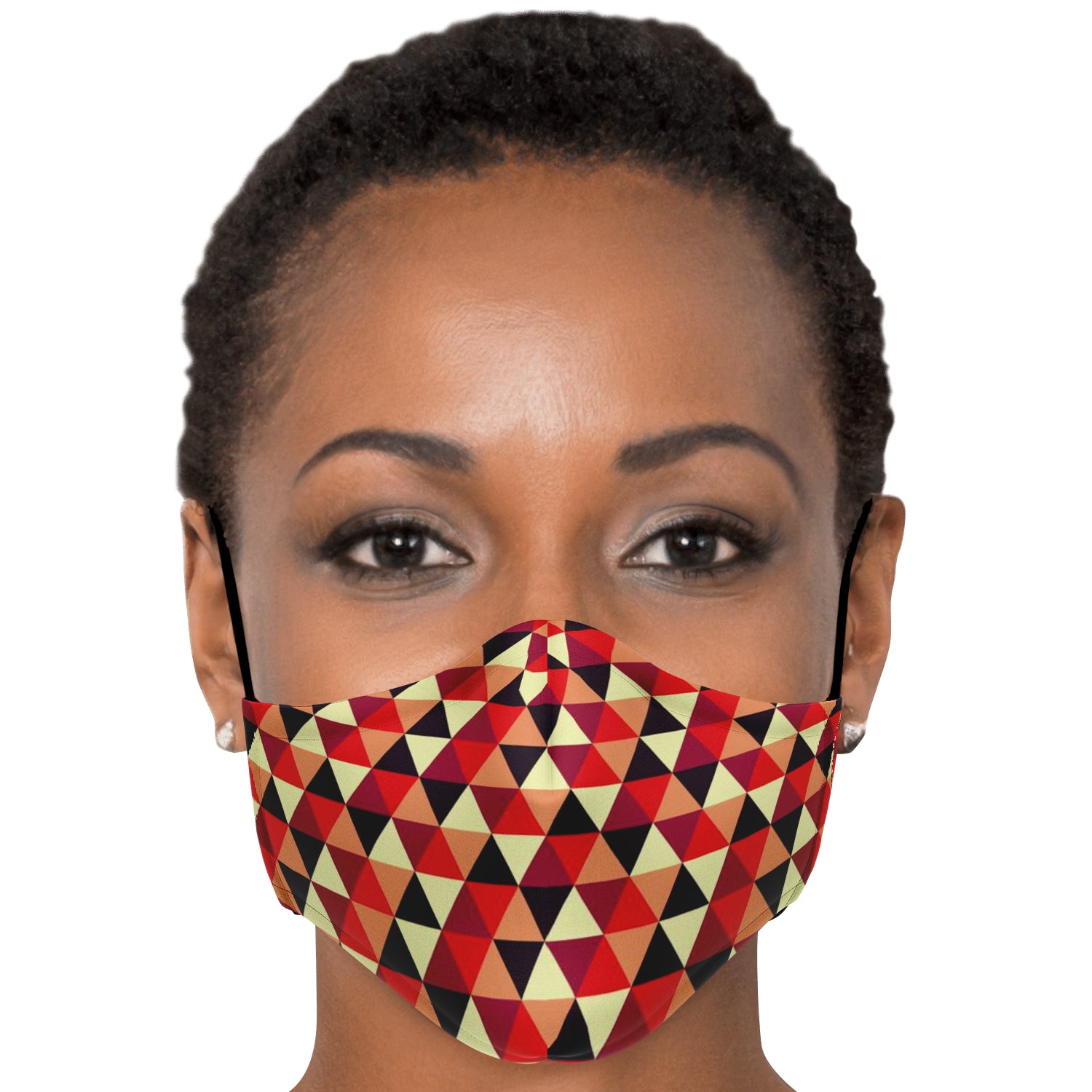 Pixel Triangles Face Mask - Mind Gone