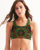 Sacred Anahata Mandala Women's Seamless Sports Bra