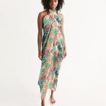 Summer Tropical Floral Swim Cover Up