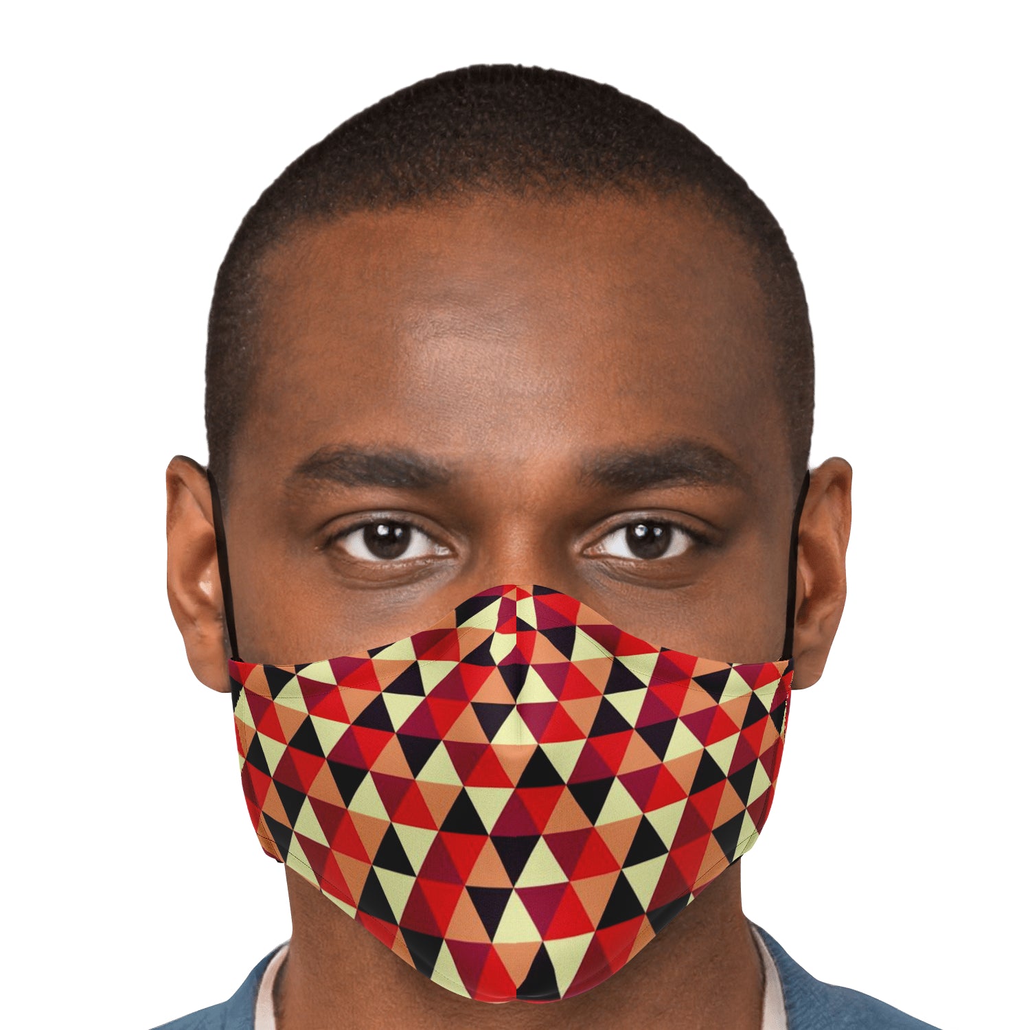 Pixel Triangles Face Mask - Mind Gone