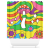 Groovy Mushroom Hippie Shower Curtain