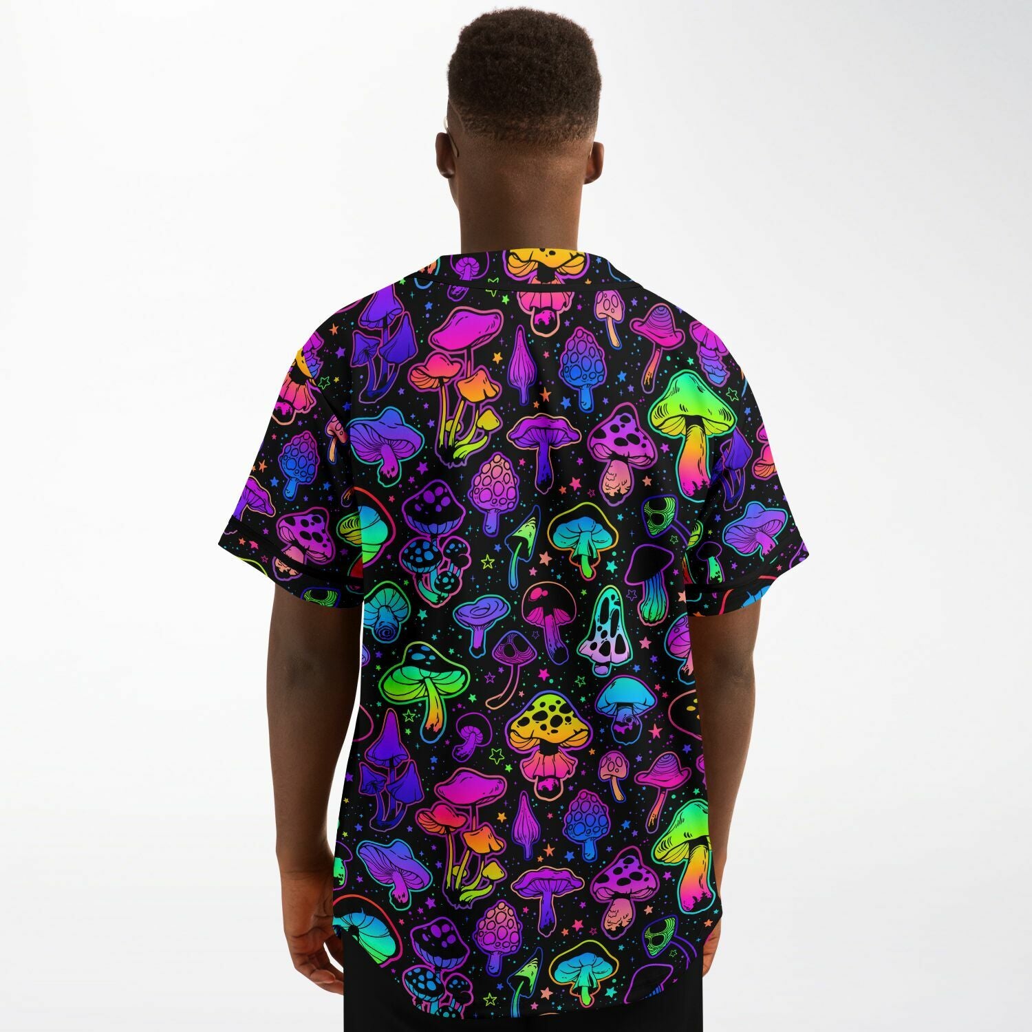 Magic Mushroom Glow EDM Festival Jersey