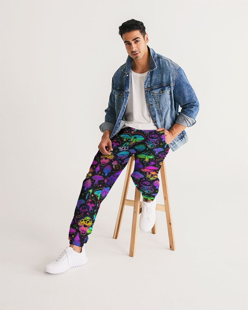 Magic Mushroom Glow Men's Track Pants