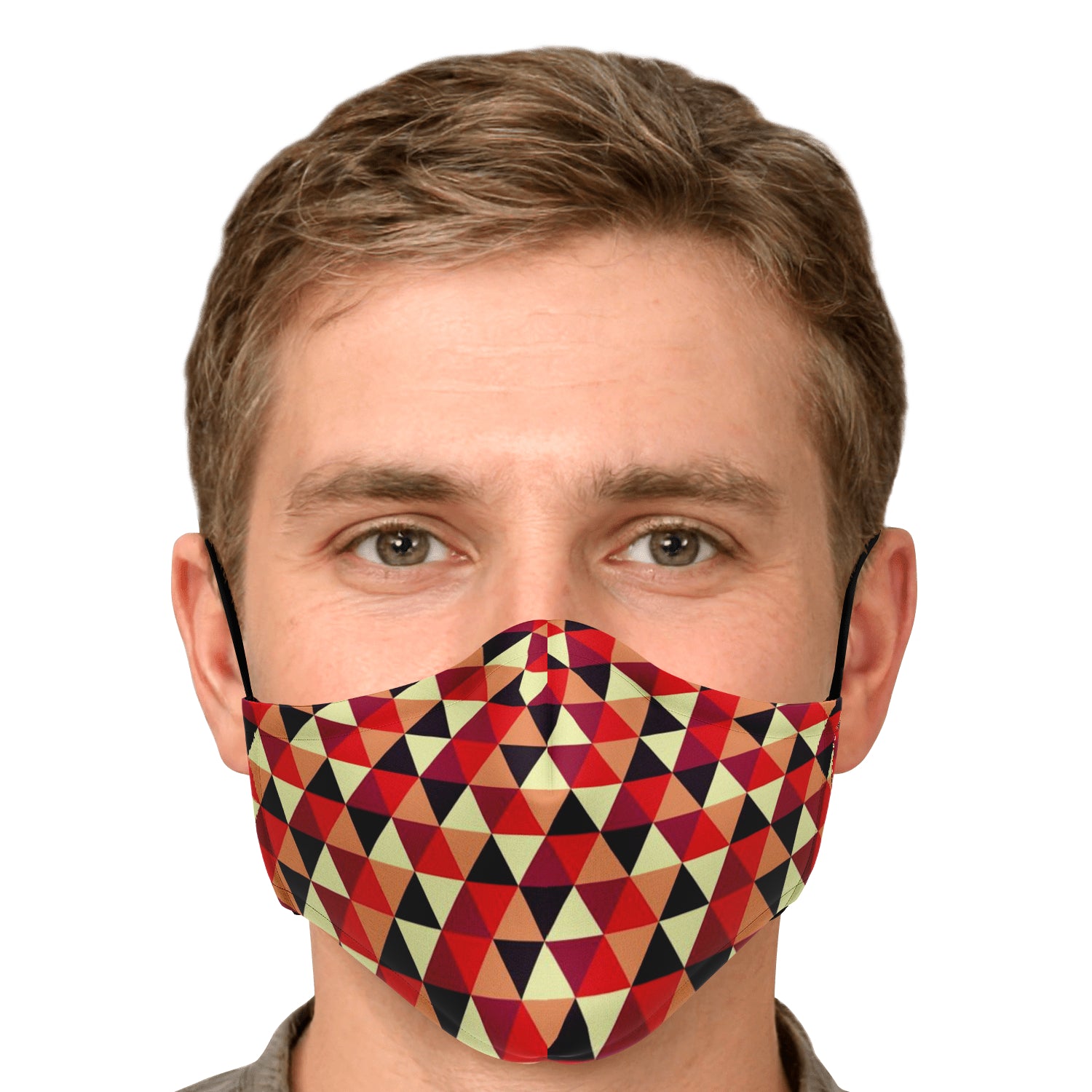 Pixel Triangles Face Mask - Mind Gone