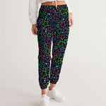 Bright Neon Stars Women's Track Pants