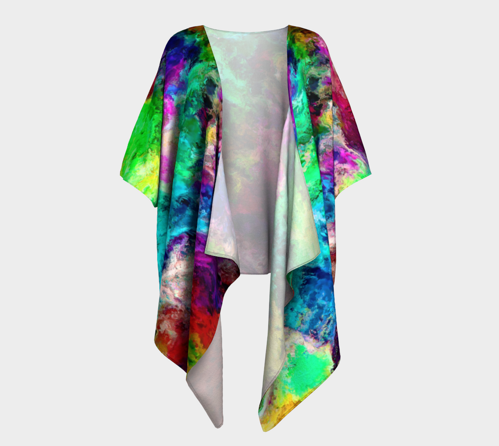 Wonderland Kimono - Draped Robe Festival Apparel - Mind Gone